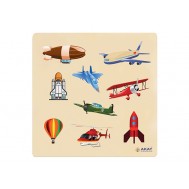 AHŞAP PUZZLE HAVA TAŞITLARI  (30x30)