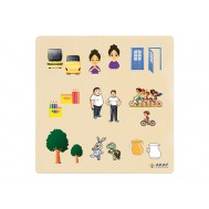 AHŞAP PUZZLE ZIT KAVRAMLAR (30x30)