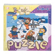 Ahşap Mevsimler Puzzle (Kış)