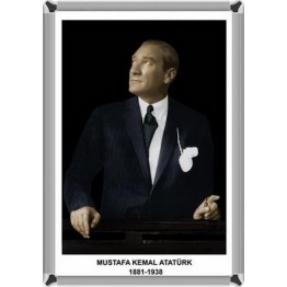 Atatürk Resmi-Metal