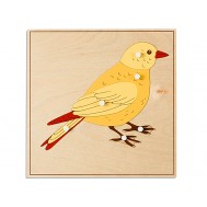 KUŞ PUZZLE - BIRD PUZZLE (PLYWOOD, NEW)