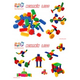 MEKANİK LEGO (POŞETLİ) 40 PARÇA